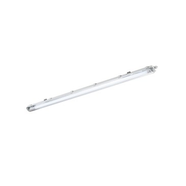 Plafonnier étanche à LED Atlantic Silver 1x8 inclus, IP65, 120 cm