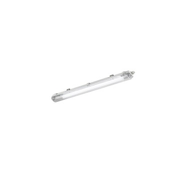 Plafonnier étanche à LED Atlantic Silver 1x8 inclus, IP65, 60 cm