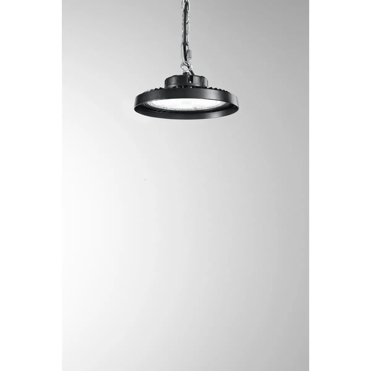 Plafonnier LED AVROCAR en aluminium noir 200 W 30 000 lm...