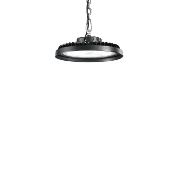 Plafonnier LED AVROCAR en aluminium noir 300 W 45 000 lm 4 000 K D405 mm