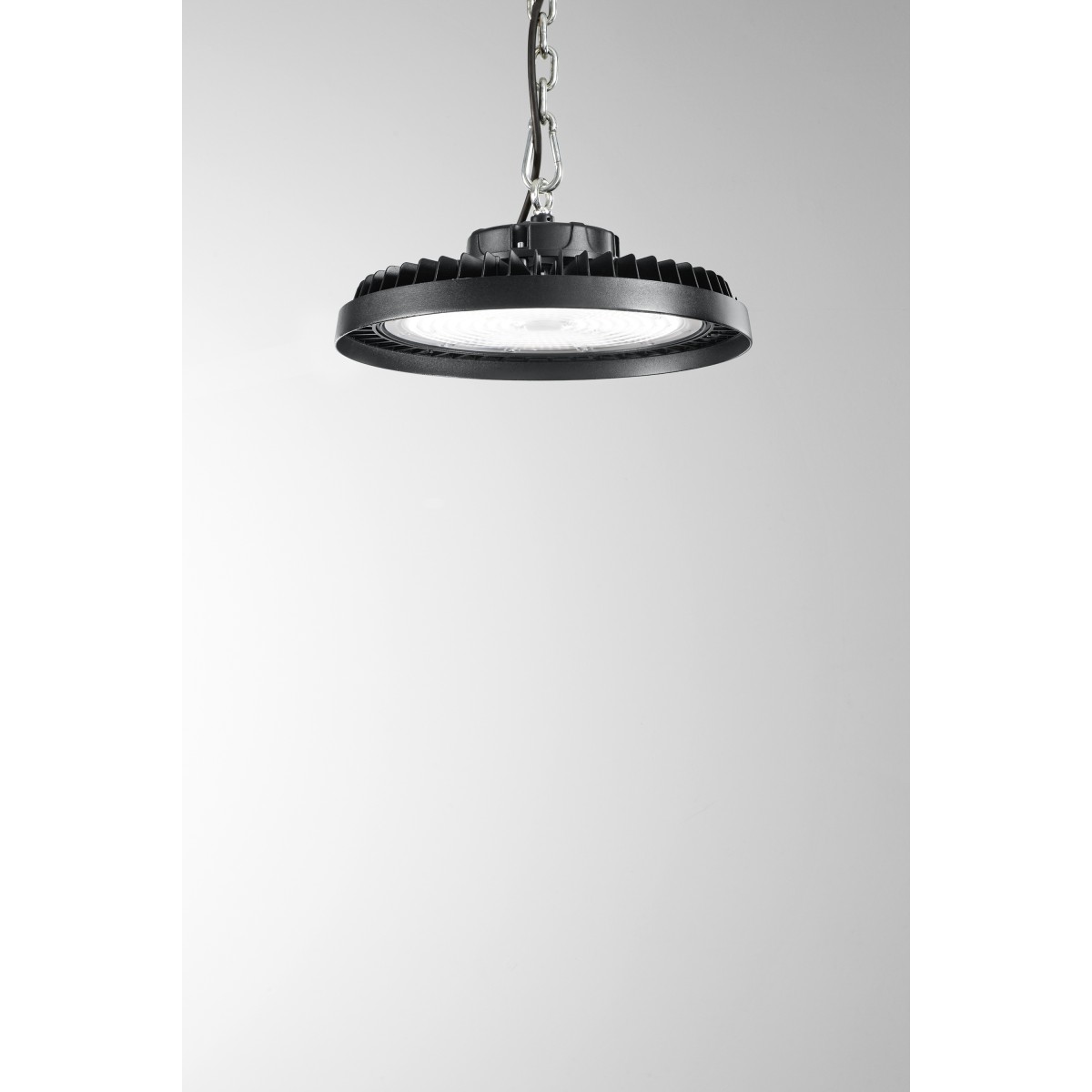 PLAFONIERA LED AVROCAR NERA IN ALLUMINIO 300W 45000LM...
