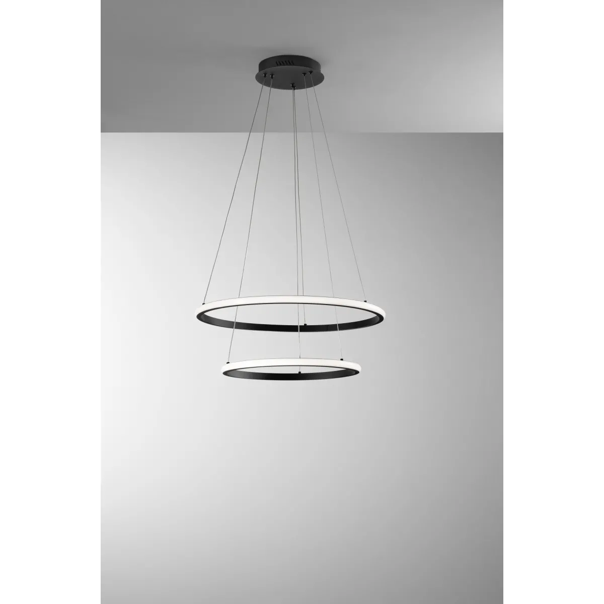 AXIS LED-Hängeleuchte, schwarz, 31 W, 2635 lm, CCT + RGB,...