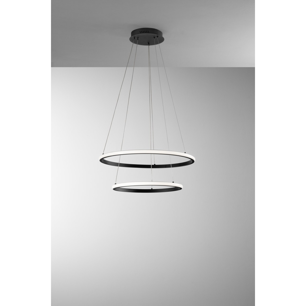 Suspension LED AXIS noire 31 W 2635 lm CCT + RGB...