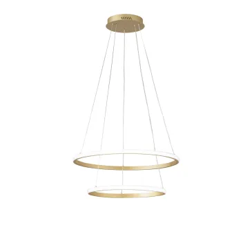 Suspension LED AXIS GOLD 31W 2635LM CCT+RGB DYGITAL avec télécommande 60/40X150CM