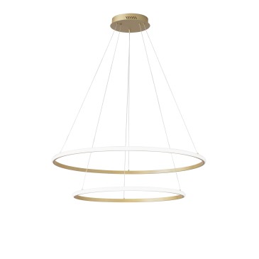 SOSPENSIONE LED AXIS ORO 70W 7700LM CCT 80/60X150CM