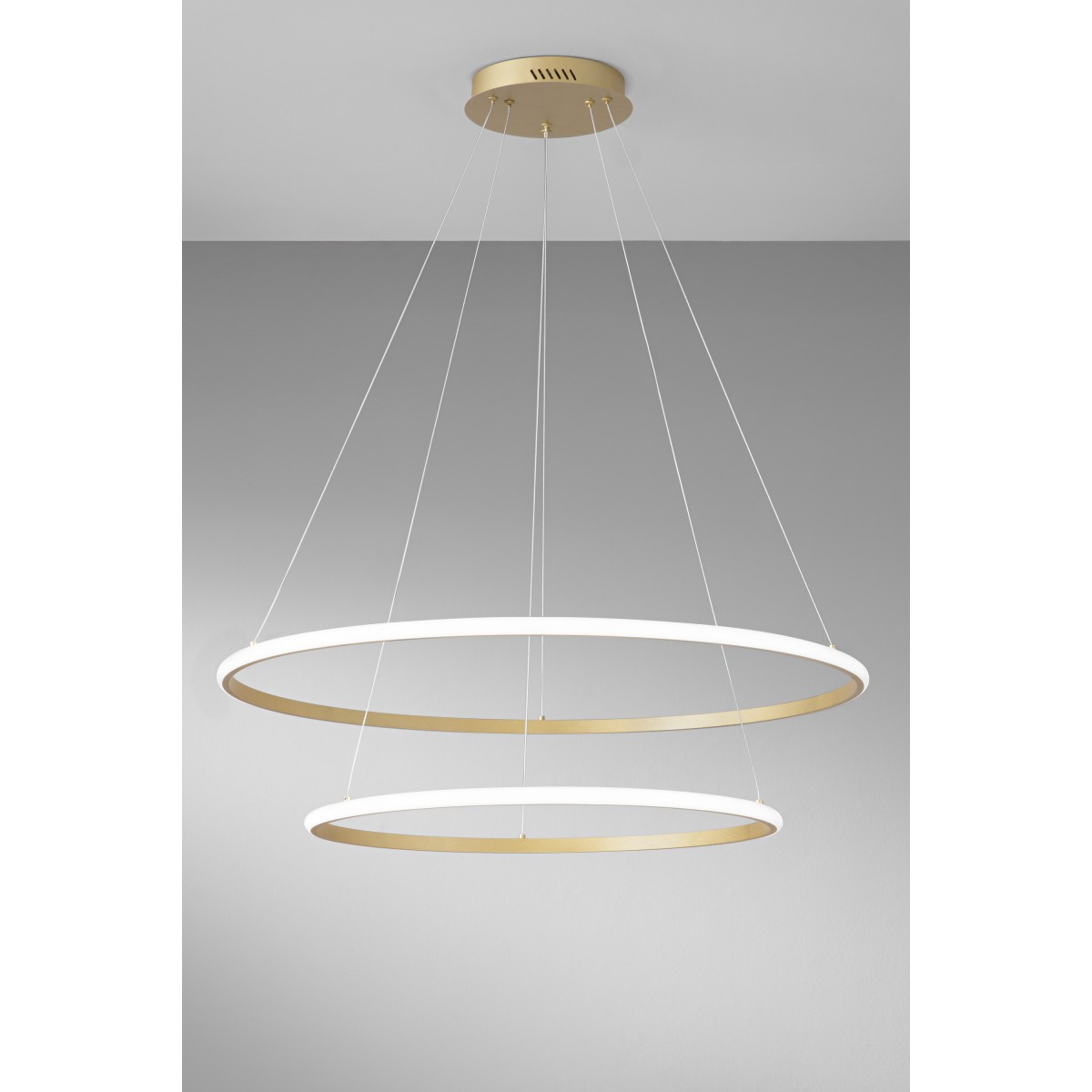 Suspension LED AXIS GOLD 70W 7700LM CCT 80/60X150CM