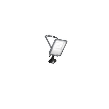 PROIETTORE LED 30W CCT SILVER IP54 CON SENSORE