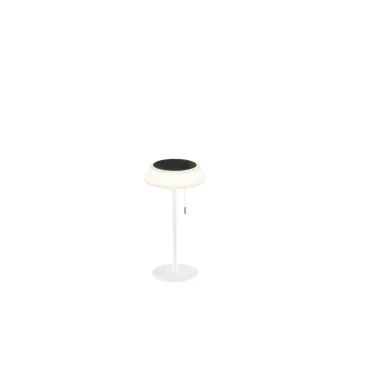 Lampe de table solaire LED rechargeable JIN, blanche, 1,2 W, température de couleur variable, IP54, diamètre 170 x hauteur 320 m