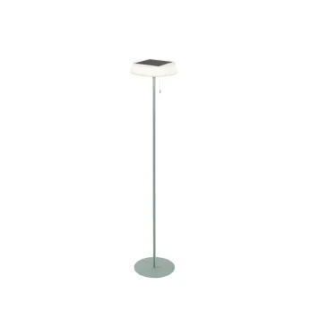 Wiederaufladbare Solar-Stehleuchte LED JIN Grün 2,6 W Farbtemperatur dimmbar. Schutzart IP54, Abmessungen: 300 x 1500 mm (D x H)