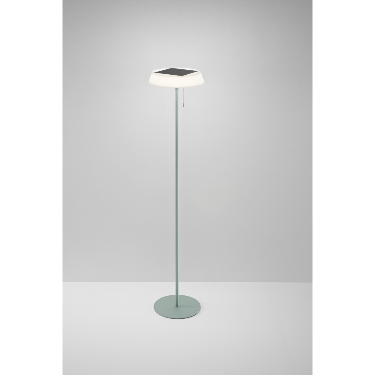 Wiederaufladbare Solar-Stehleuchte LED JIN Grün 2,6 W...
