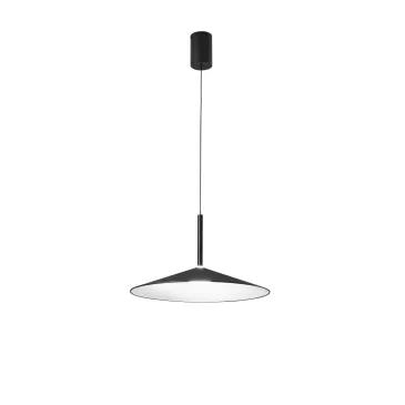 Suspension LED noire KHAN 16W CCT 2700/3200/4000K 48X150CM