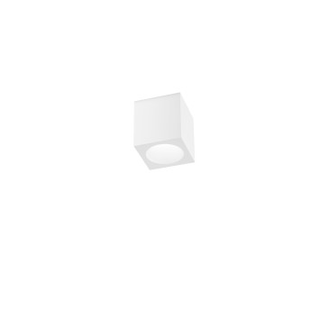 Plafonnier LED MANOR SQUARE blanc 7W 820LM CCT 3000-4200-6500K 9X9X10 CM