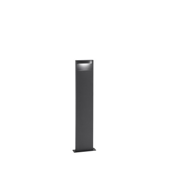 Borne LED MOBULA en aluminium anthracite 8 W 1100 lm 3000 K IP65 280 x 195 x 745 mm