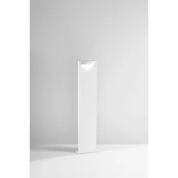 MOBULA LED-Pollerleuchte, weiß, Aluminium, 8 W, 1100 lm, 3000 K, IP65, 280 x 195 x 745 mm