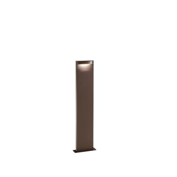 Borne LED MOBULA en aluminium bronze 8W 1100LM 3000K IP65 280X195X745MM