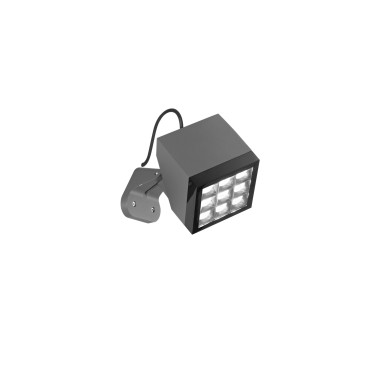 LED-PAVE-Spotlight, Anthrazit, 26 W, 3500 lm, 3000 K, IP65, 20,1 x 16,5 x 23,1 cm