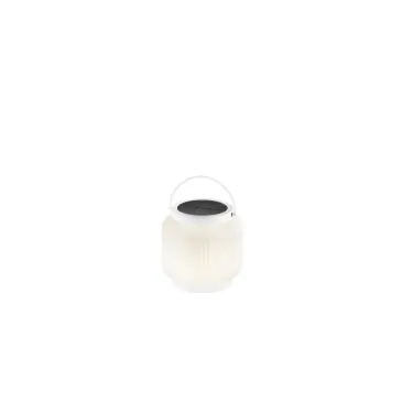 Lampe LED solaire rechargeable Robin, blanche, 1,2 W, 3000 K, intensité réglable, IP54
