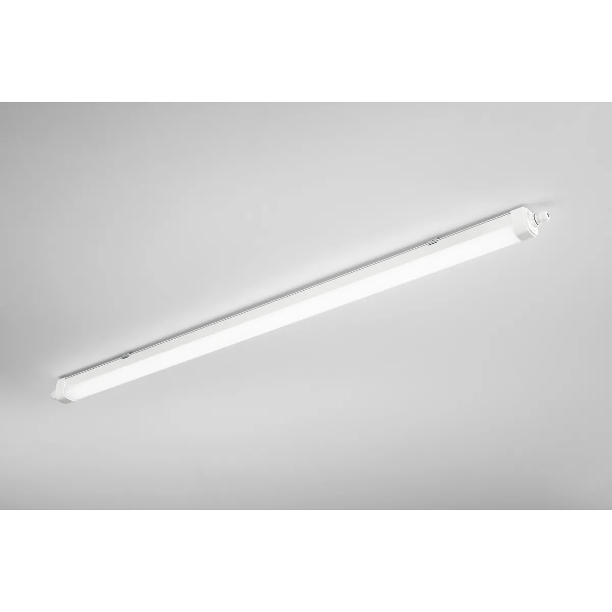 RUBIS Weiße wasserdichte LED-Deckenleuchte aus PC, 50 W,...