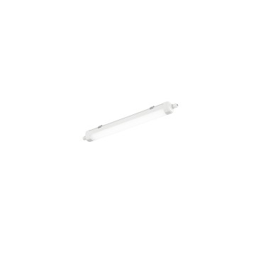 Plafonnier LED étanche RUBIS WHITE en polycarbonate, 18 W, 2160 lm, température de couleur 3000/4000/6500 K, IP65, dimensions 60
