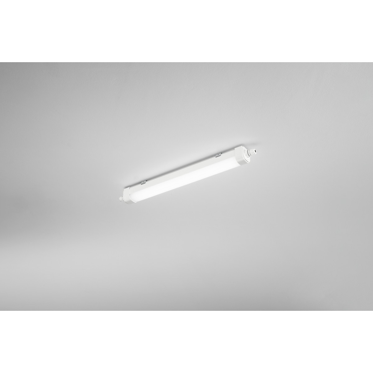 RUBIS Weiße wasserdichte LED-Deckenleuchte aus PC, 18 W,...
