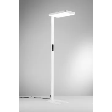 STEWART Weiße LED-Stehlampe...