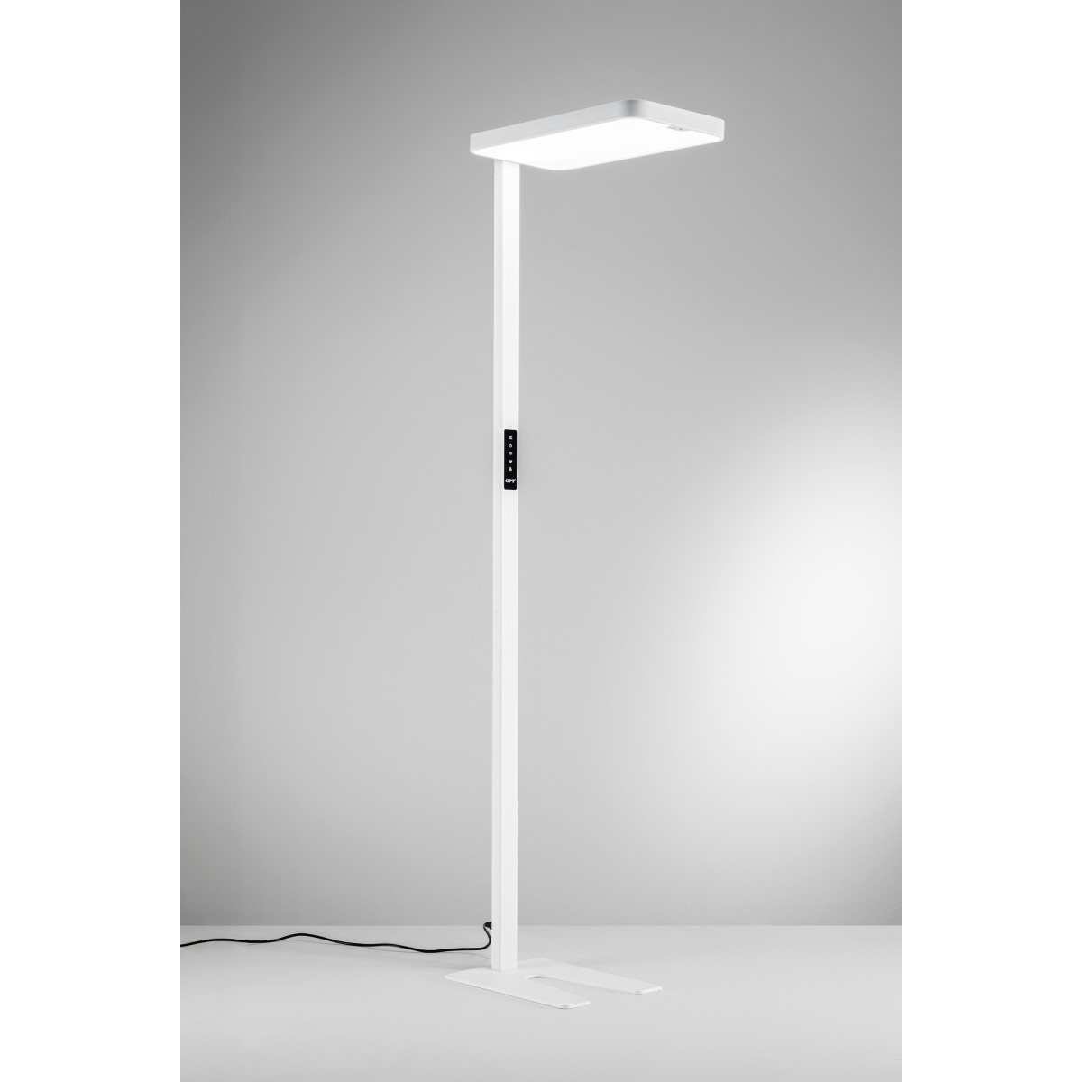 PIANTANA LED STEWART BIANCA CON SENSORE DI LUMINOSITA’ E...