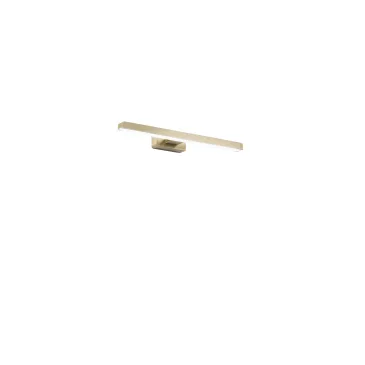 LANCER LED-Deckenleuchte aus satiniertem Goldmetall, 10WDOB, 400 mm