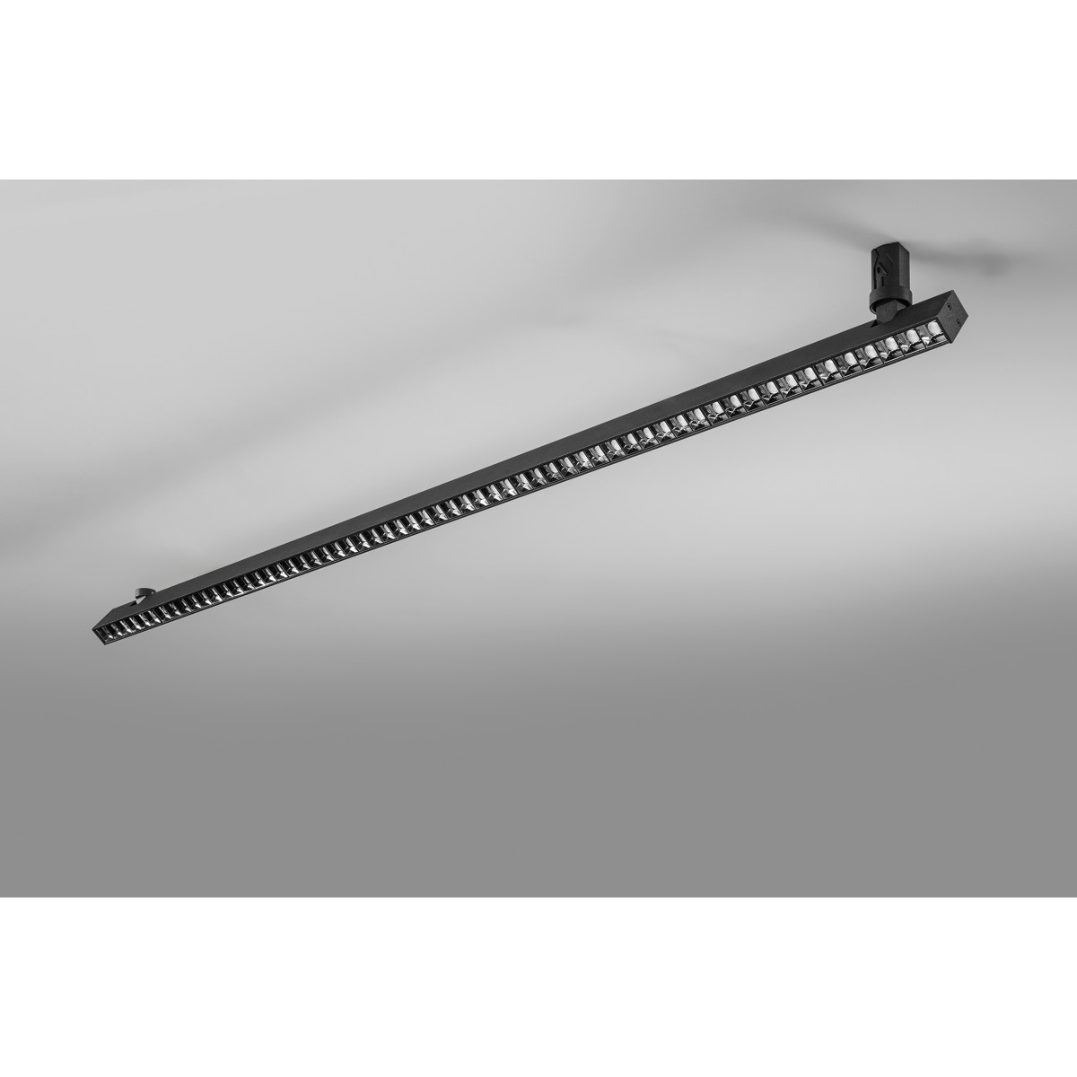 Moderne schwarze LED-Wandleuchte 108 cm 24 W | Mondialshop