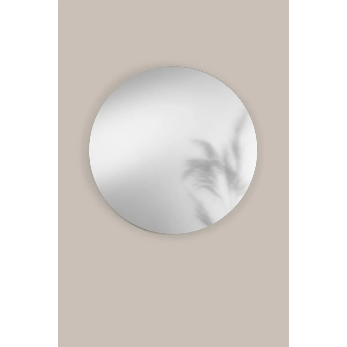 Specchio PURE tondo, pellicola antideflagrante, 100 cm