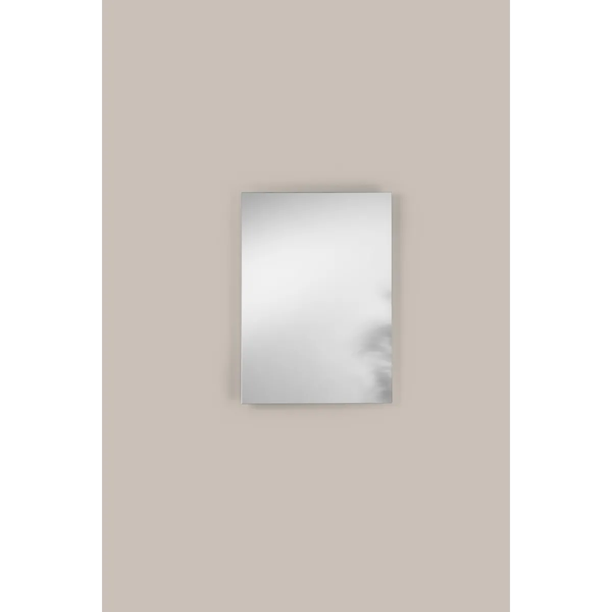 Specchio PURE rettangolare, doppia installazione, pellicola antideflagrante, 70 x 50 cm