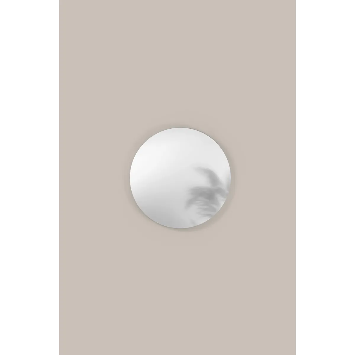 Specchio PURE tondo, pellicola antideflagrante, 60 cm