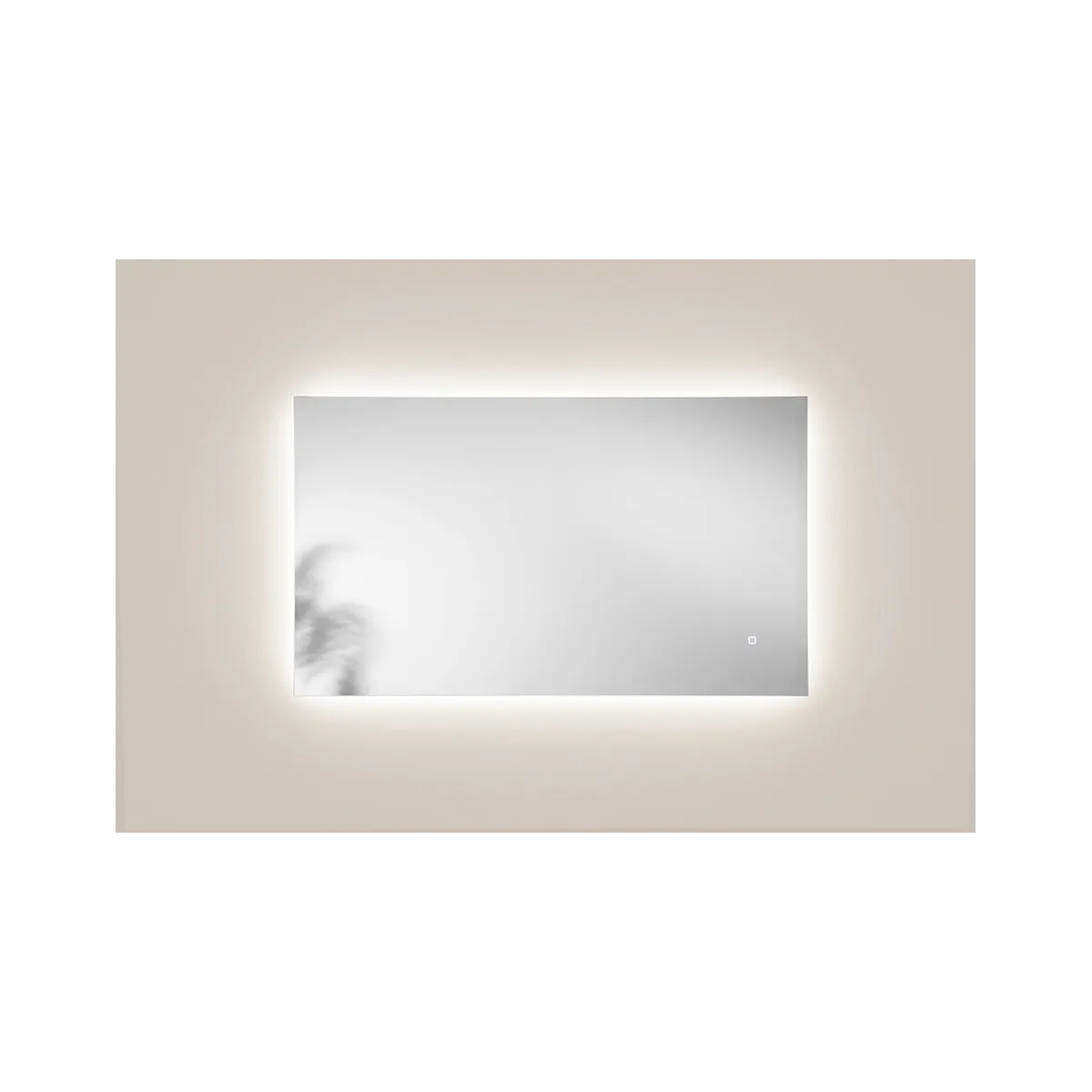 Specchio a led bagno 120x70 cm 3 colori touch pellicola antideflagrante - HALO