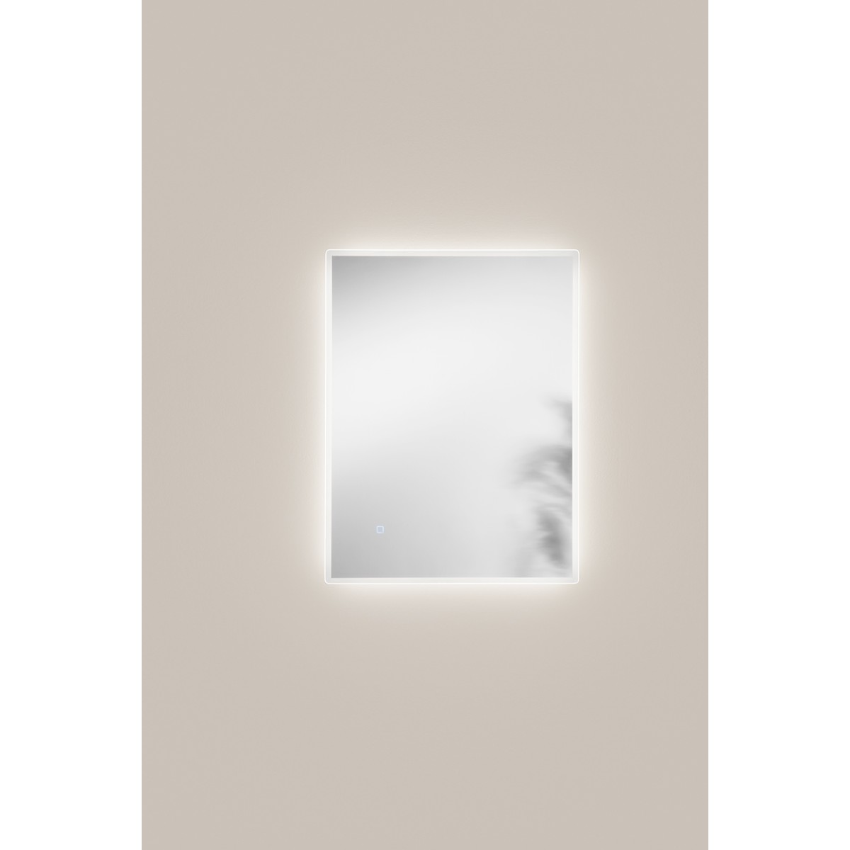 Specchio a led bagno 80x60 cm angoli smussati 3 colori...