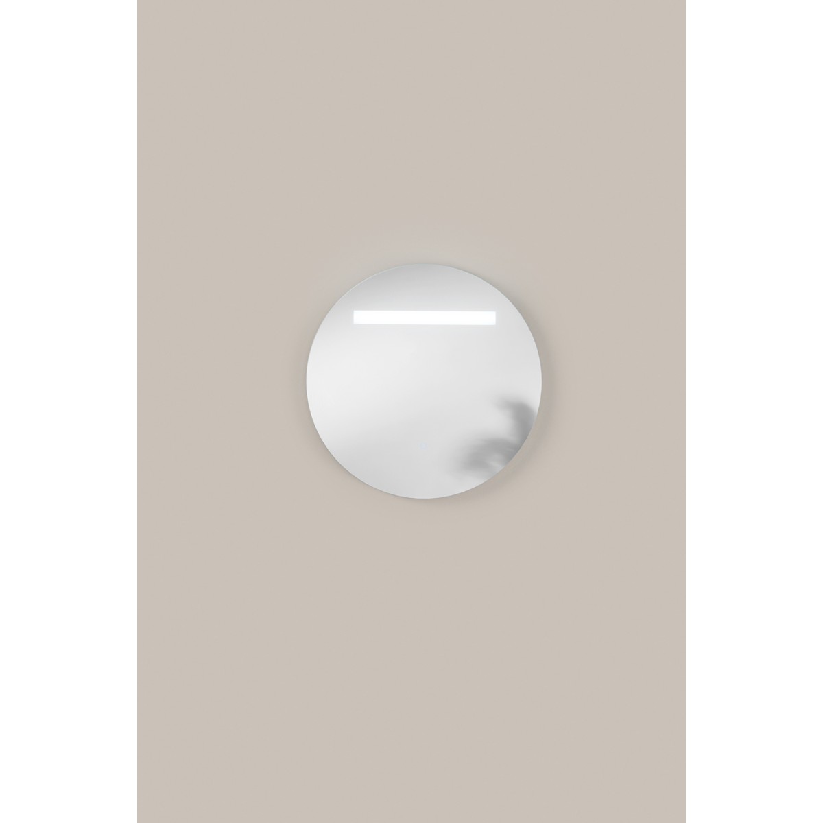 Runder LED-Spiegel (60 cm) mit Farbtemperatur und...