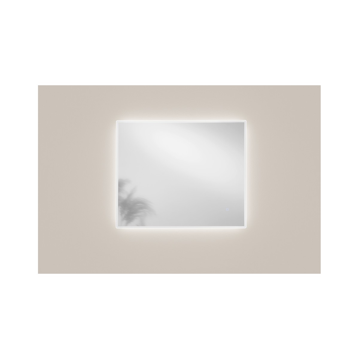 Specchio Retroilluminato 90x75 angoli smussati | Mondialshop