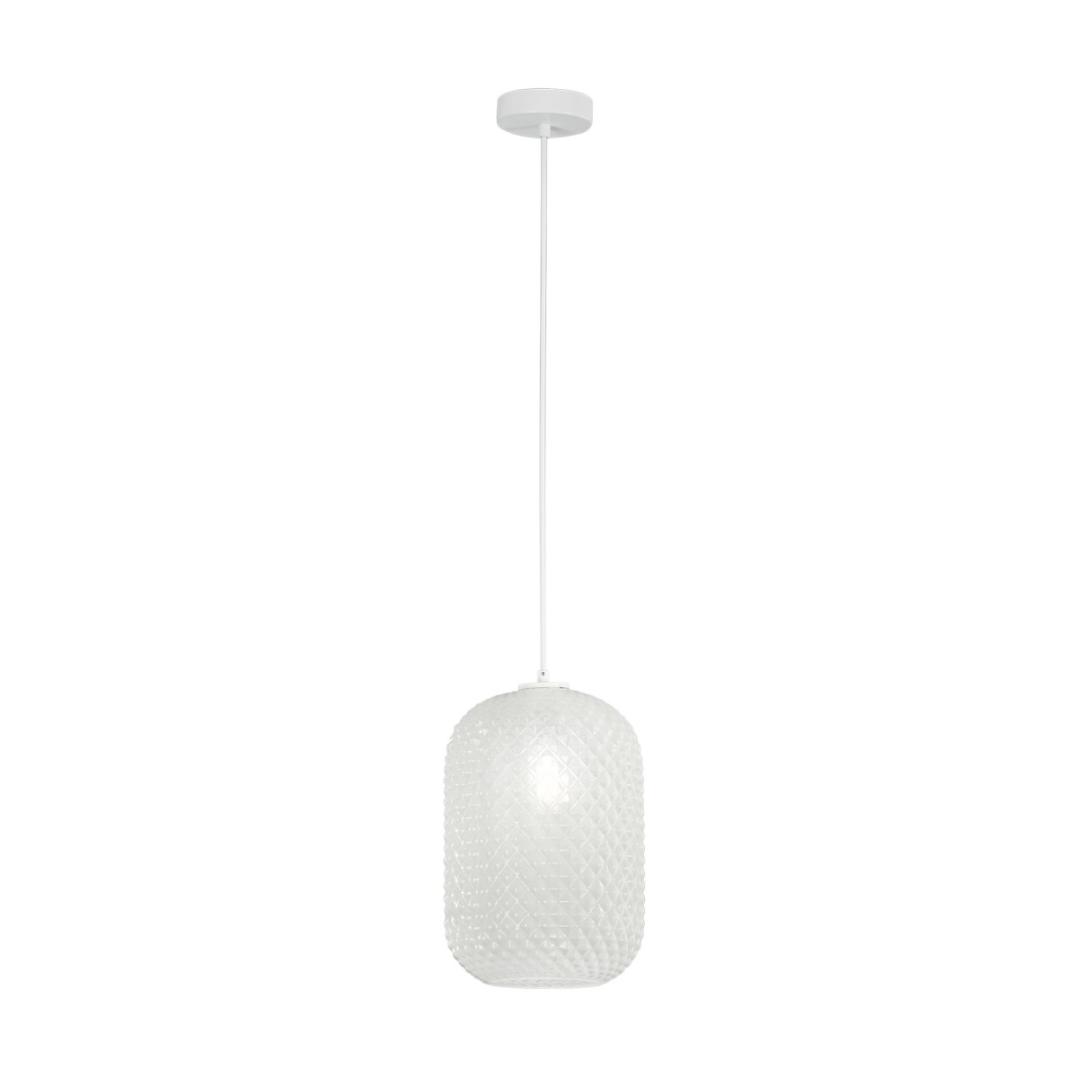 Suspension ovale colorée 1xE27 | Mondialshop