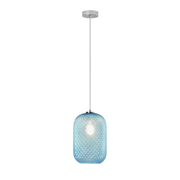 Farbige ovale Pendelleuchte 1xE27 | Mondialshop