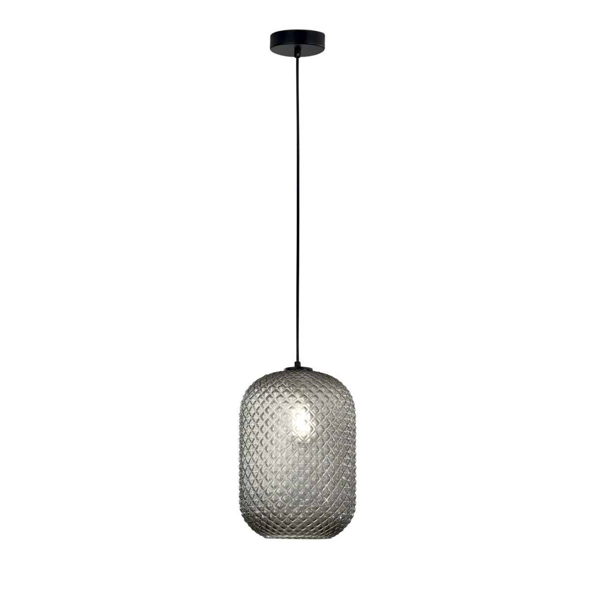 Suspension ovale colorée 1xE27 | Mondialshop