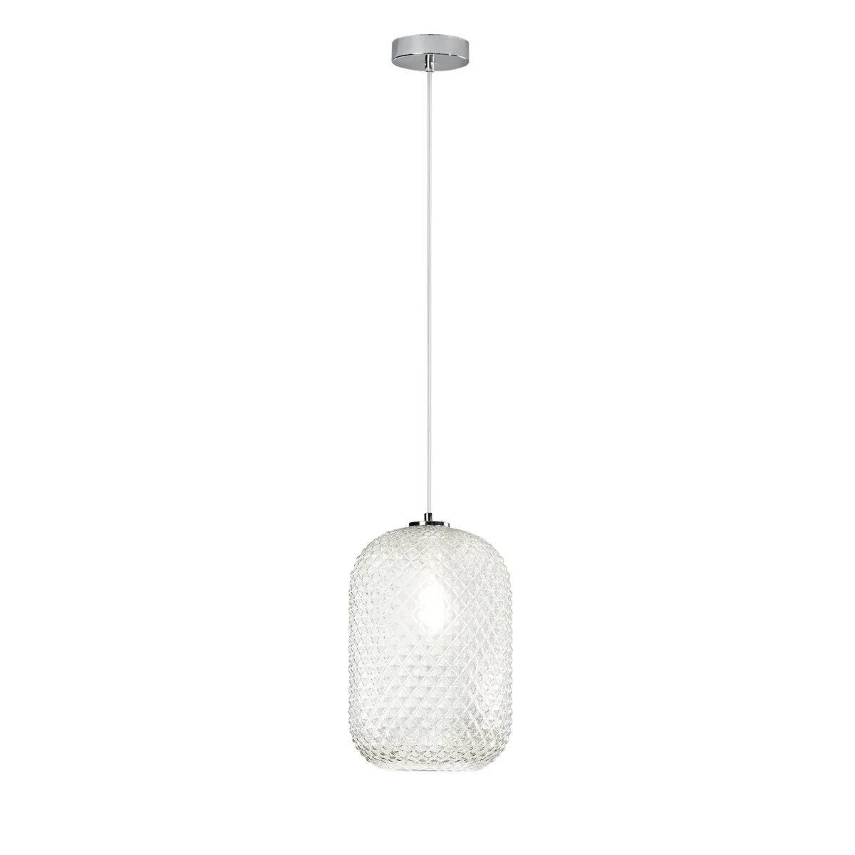 Farbige ovale Pendelleuchte 1xE27 | Mondialshop