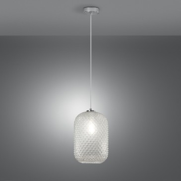 Suspension ovale colorée 1xE27 | Mondialshop