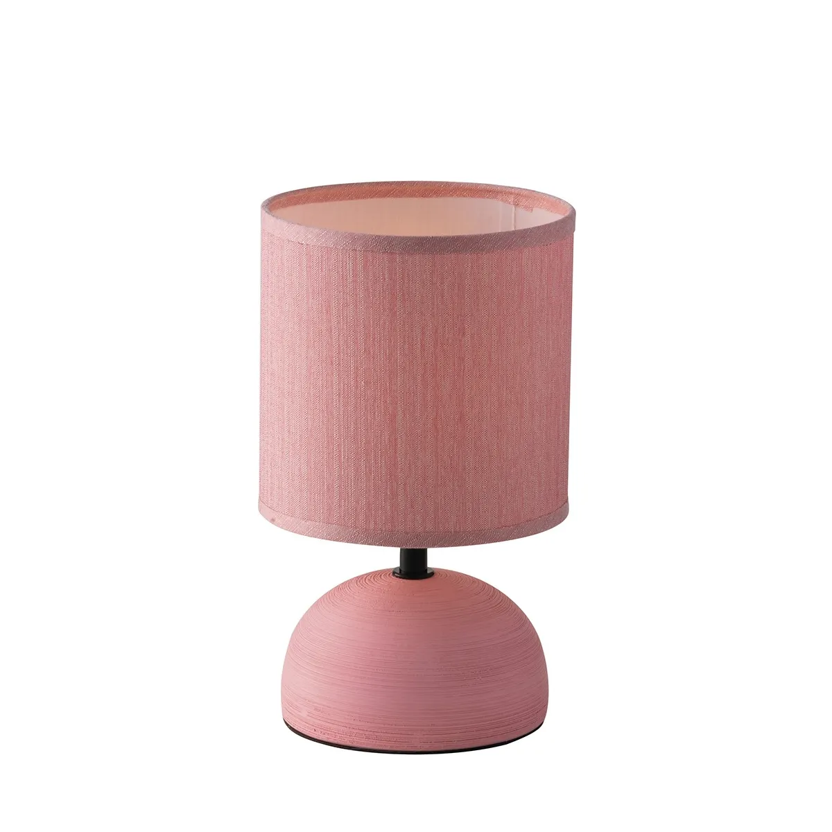 lampada da tavolo rosa