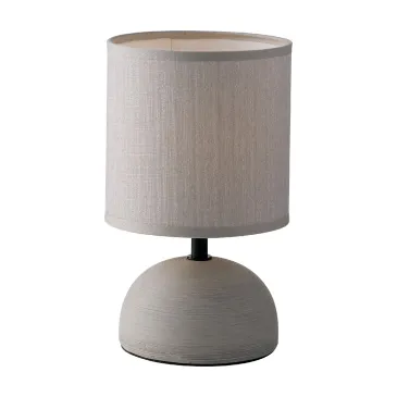 lampada moderna grigia da tavolo