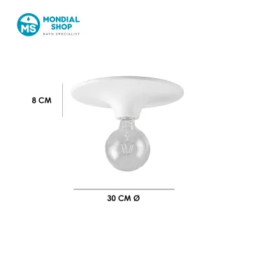 Scheda tecnica plafoniera classica bianca