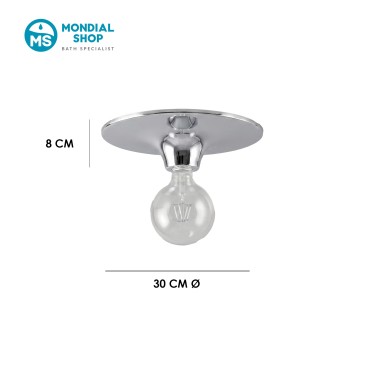 Scheda tecnica plafoniera classica cromo