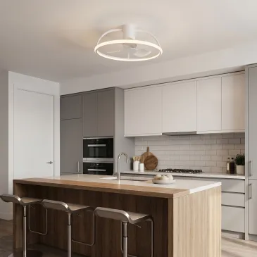 Ventilateur de plafond avec éclairage LED 40 W | MondialShop