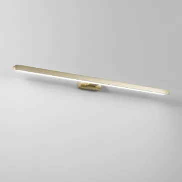 APPLIQUE LED LANCER ORO FISSAGGIO PARETE/SPECCHIO 13W 1000LM 4000K IP54 75x9x4CM