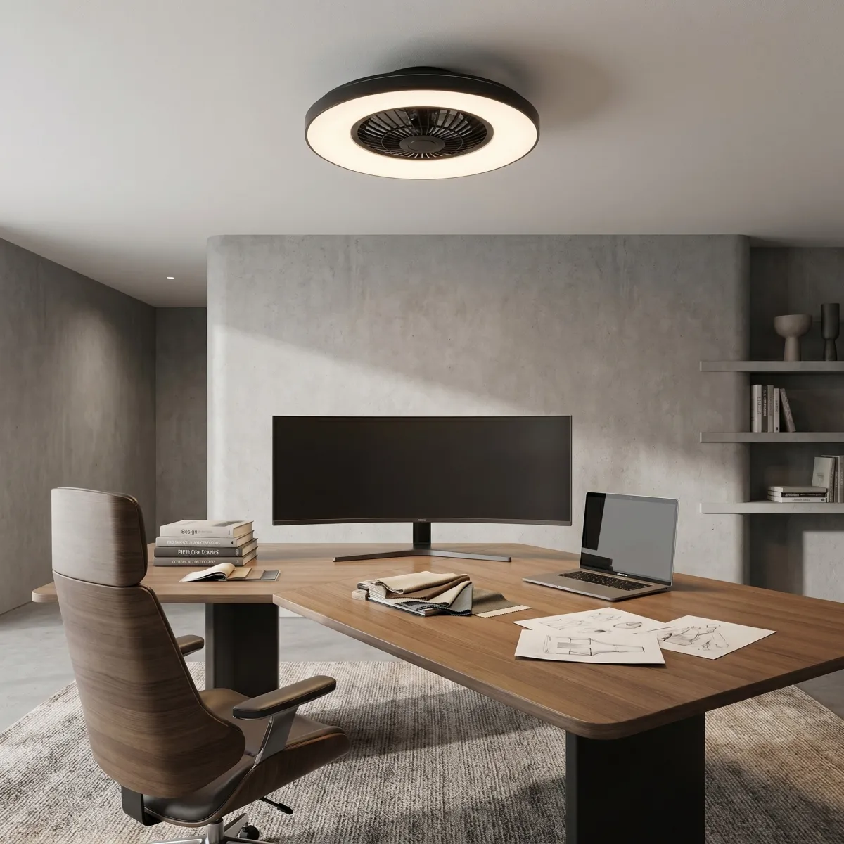 LED-Deckenventilator mit Bluetooth-Lautsprecher |...