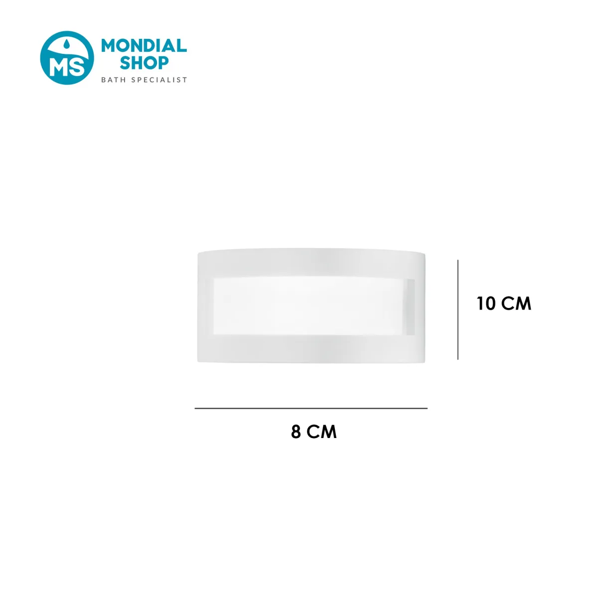 Applique in Gesso Verniciabile Biemissione | Design | MondialShop