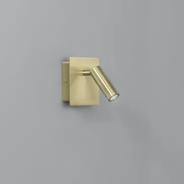 APPLIQUE LED DICKENS ORIENTABILE ORO 220LM 3000K 11X11X9CM