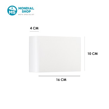 Scheda tecnica applique da parete per interni bianca